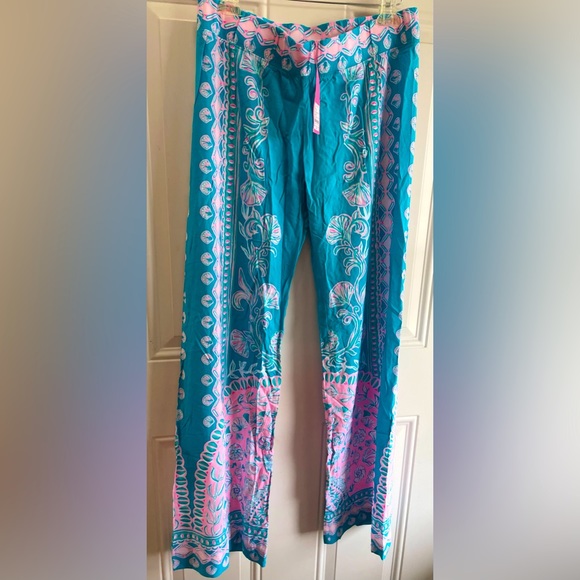 Lilly Pulitzer Pants - SOLD-NWT- Bal Harbour Mid-Rise Palazzo Pants